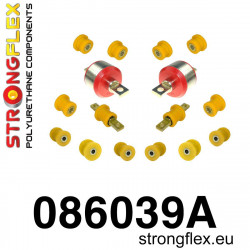 STRONGFLEX - 086039A: Sada silentblokov zadnej nápravy SPORT