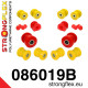 45 (99-05) STRONGFLEX - 086019B: SADA - silentblokov prednej nápravy | race-shop.sk