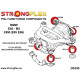 E46 M3 STRONGFLEX - 036119B: Rear beam mounting bushes kit | race-shop.sk