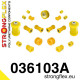 E30 (82-91) STRONGFLEX - 036103A: Kompletná sada silentblokov SPORT | race-shop.sk