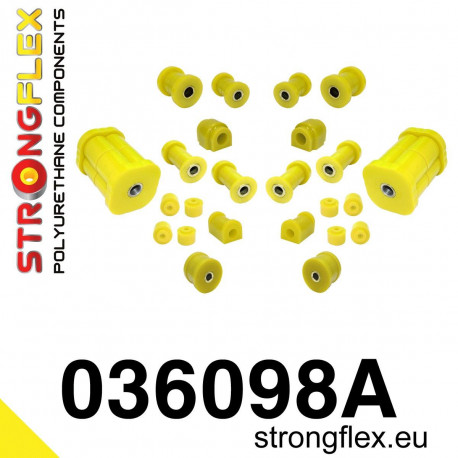 E21 (75-82) STRONGFLEX - 036098A: Full suspension bush kit SPORT | race-shop.sk