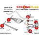 E36 (90-99) STRONGFLEX - 036047B: Front & rear suspension bush kit | race-shop.sk