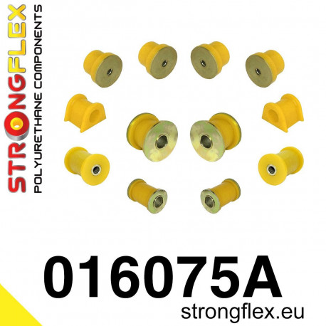 GT (03-10) STRONGFLEX - 016075A: SADA - silentbloky prednej nápravy SPORT | race-shop.sk