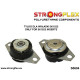 Seicento (98-08) STRONGFLEX - 061522A: sada silentblokov - vložka SPORT | race-shop.sk