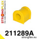 Celica VI ST204 (94-99) STRONGFLEX - 211289A: PREDNÝ stabilizátor - silentblok uchytenia SPORT | race-shop.sk