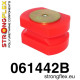 Seicento (98-08) STRONGFLEX - 061442B: Motor mount inserts (timing gear side) | race-shop.sk