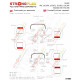 NA (89-98) STRONGFLEX - 101366B: ZADNÉ horné rameno - oba silentbloky | race-shop.sk
