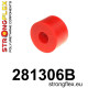 Polyuretánové silentbloky STRONGFLEX - 281306B: PREDNÝ stabilizátor - silentblok do tyčky | race-shop.sk