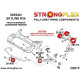 Polyuretánové silentbloky STRONGFLEX - 281262A: Predné spodné rameno -silentblok podvozku SPORT | race-shop.sk