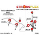 P10 (90-98) STRONGFLEX - 281230A: Anti roll bar link bush SPORT | race-shop.sk