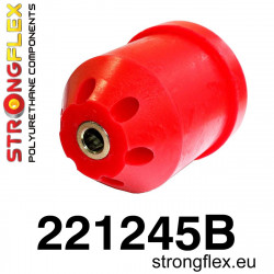 STRONGFLEX - 221245B: Zadná nápravnica - silentblok 72mm