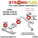 BLS (05-10) STRONGFLEX - 131132A: Front wishbone front bush SPORT | race-shop.sk