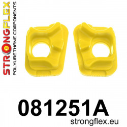 STRONGFLEX - 081251A: Engine front mount inserts SPORT