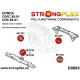 CRX (88-91) STRONGFLEX - 081163B: Silentblok pre uchytenie motoru pravá strana | race-shop.sk