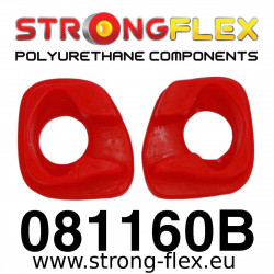 STRONGFLEX - 081160B: Engine mount inserts front