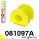 Polyuretánové silentbloky STRONGFLEX - 081097A: Puzdro predného stabilizátora SPORT | race-shop.sk
