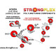 I (97-01) STRONGFLEX - 081096A: Predné spodné rameno, zadný silentblok SPORT | race-shop.sk