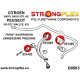 106 GTI, RALLYE, XSI (91-03) STRONGFLEX - 051429A: Front anti roll bar mount SPORT | race-shop.sk
