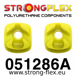 STRONGFLEX - 051286A: Zadné spodné vložky držiaka motora SPORT