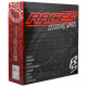 Volanty 3 ramenný športový volant RACES Corsa Rosso Evo, 350mm, semiš, 65mm odsadenie, čierna/červená | race-shop.sk