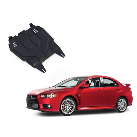 Spodné kryty motora Ochranný spodný kryt motora Mitsubishi Lancer X | race-shop.sk