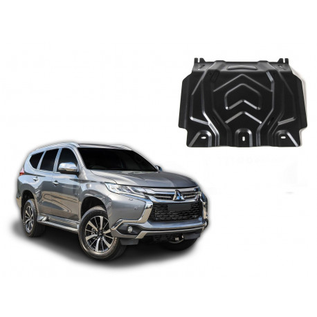 Spodné kryty motora Ochranný spodný kryt motora Mitsubishi Pajero Sport | race-shop.sk