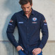 Tričká Sparco MARTINI RACING pánska košeľa s dlhým rukávom - modrá | race-shop.sk