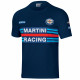 Pánske tričko SPARCO MARTINI RACING, námornícka modrá