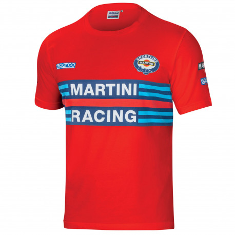 Tričká Pánske tričko SPARCO MARTINI RACING, červená | race-shop.sk