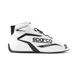 FIA pretekárske topánky Sparco FORMULA, biela/čierna