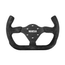 3 ramenný športový volant Sparco P310 OPEN, 310mm, semiš, bez odsadenia, čierna