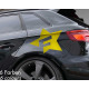 Spreje a fólie Foliatec dekoračný polep auta, F-STAR, 41x39cm, oranžová | race-shop.sk