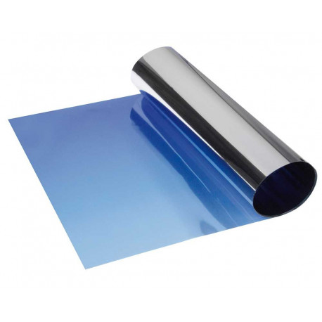 Spreje a fólie SUNVISOR REFLEX tieniaci pruh čelného skla, modrá, 19x150 cm | race-shop.sk