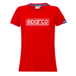 Dámske tričko SPARCO LADY FRAME, červená