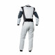 Kombinézy FIA pretekárska kombinéza OMP Tecnica HYBRID, sivá/čierna | race-shop.sk