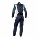 Kombinézy FIA Kombinéza OMP Tecnica HYBRID modro/bielo/azúrová | race-shop.sk