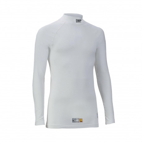 Spodné prádlo OMP Tecnica Top MY2022 nátelník s FIA homologizáciou, biely | race-shop.sk