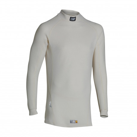 Spodné prádlo OMP First Top MY2022 nátelník s FIA homologizáciou, biely | race-shop.sk