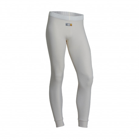 Spodné prádlo OMP First MY2022 dlhé spodky s FIA biele | race-shop.sk