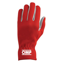 Pretekárske rukavice OMP New Rally, červená