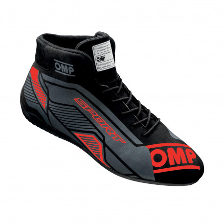 Akcie FIA topánky OMP Sport čierno/červené 2022 | race-shop.sk