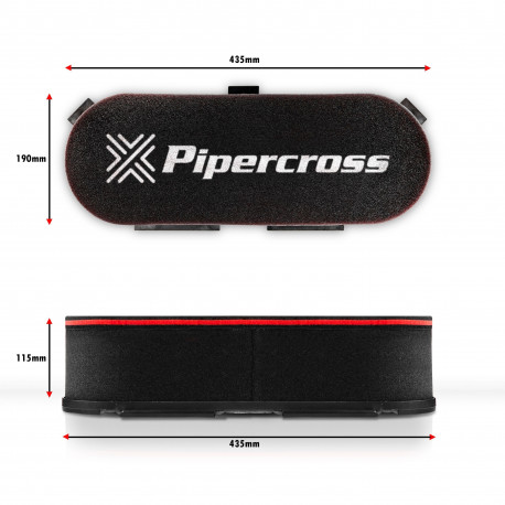 Filtre pre karburátory PX600 Box filter Pipercross 115mm výška | race-shop.sk