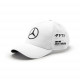 Čiapky a šiltovky MERCEDES AMG Trucker Cap Lewis Hamilton - white | race-shop.sk