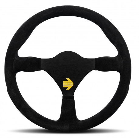 Volanty 3 ramenný športový volant MOMO MOD.26, 290mm, semiš, bez odsadenia, čierna | race-shop.sk
