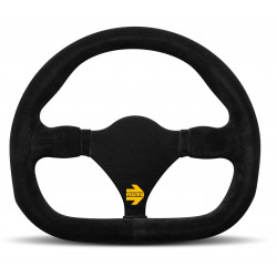 3 ramenný športový volant MOMO MOD.27, 290mm, semiš, bez odsadenia, čierna