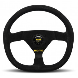 3 ramenný športový volant MOMO MOD.88, 320mm, semiš, 43mm odsadenie, čierna
