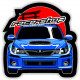 Nálepky Nálepka race-shop Subaru | race-shop.sk