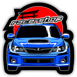 Nálepka race-shop Subaru