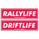 Nálepky Nálepka race-shop Rallylife/ Driftlife | race-shop.sk