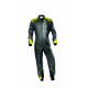 Kombinézy CIK-FIA race suit OMP KS-3 ART black/yellow | race-shop.sk